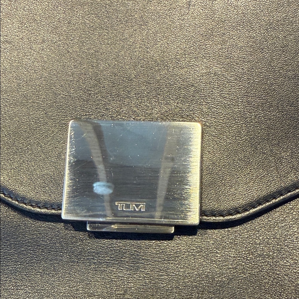 Tumi Mariella Tavi Black Leather Backpack - Picture 2 of 11